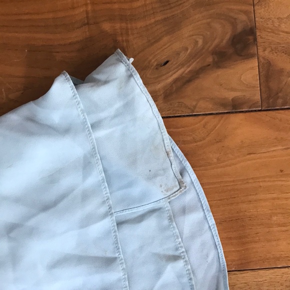 Zara Blue Chiffon Long Dress - Picture 5 of 5